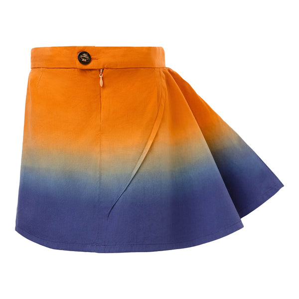 Dip Dye Mini Skirt