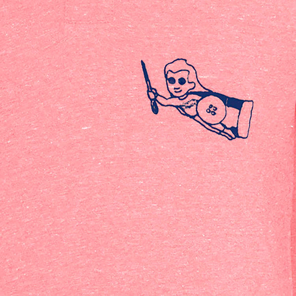 Rosa Poloshirt für Mädchen und Jungen