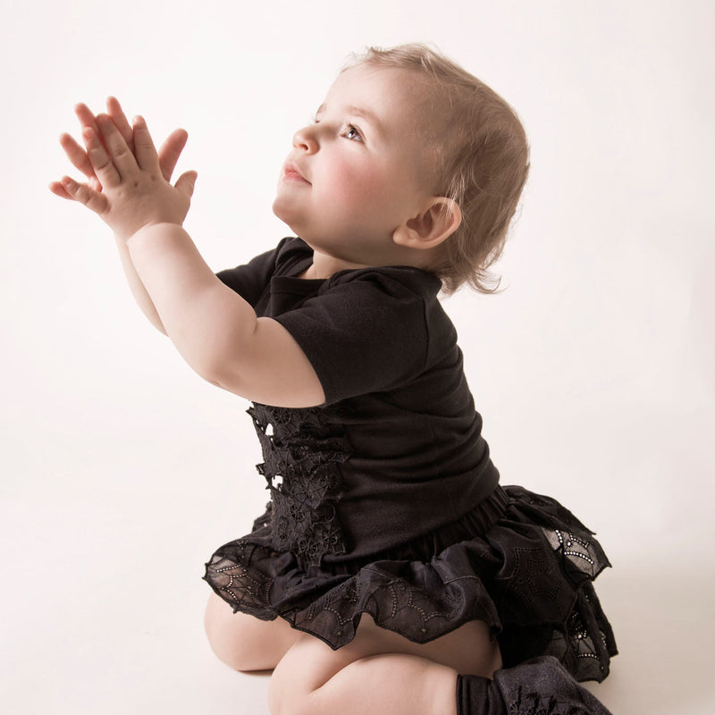 baby bloomers with spiderweb lace, lack bloomers for babies