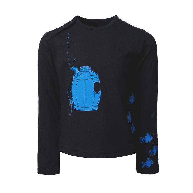 Long Sleeve Shirt With Submarine