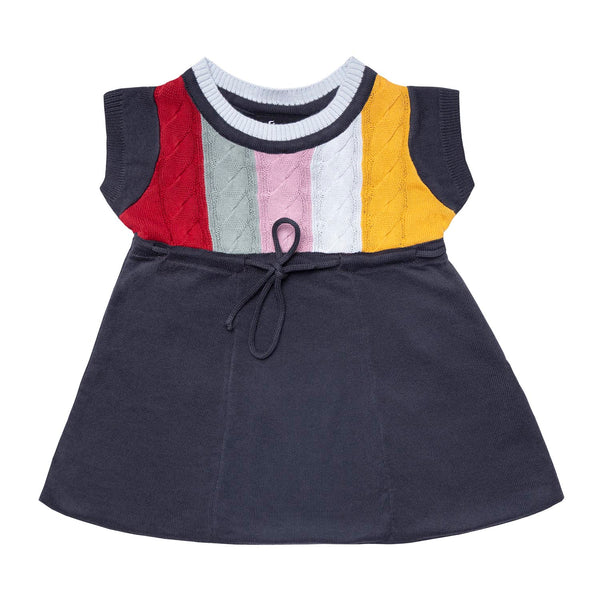 Cable Knit Dress for Babies