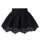 Black Spiderweb Lace Skirt