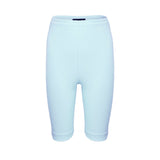 Boys and Girls Bike Shorts in Blue Jersey