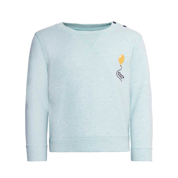 Mintgrünes Sweatshirt für Mädchen und Jungen