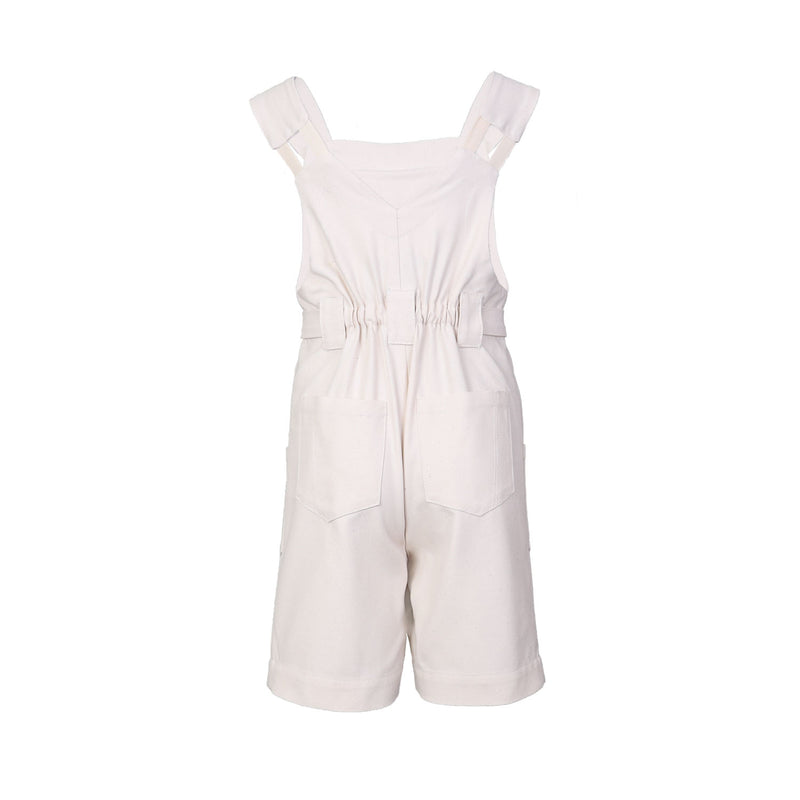 Kids Hand-painted Off-White Overall