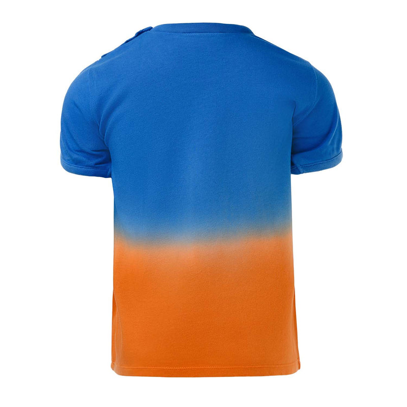 Dip Dye Kinder T-Shirt mit Applikation